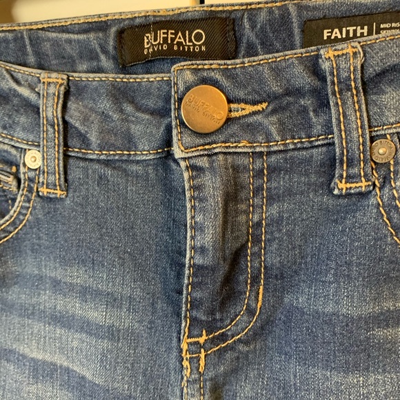 Girl’s Buffalo David Bitton Faith Skinny Jeans - Picture 8 of 16